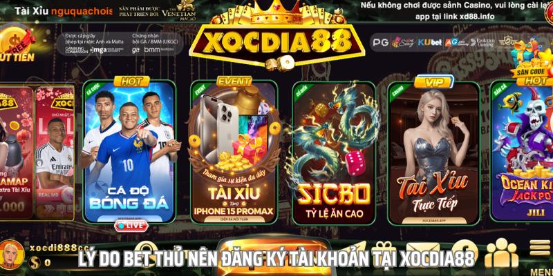 XocDia88 – Đăng ký miễn phí, tặng thưởng 88K cho người mới 4 Cách bảo mật tài khoản