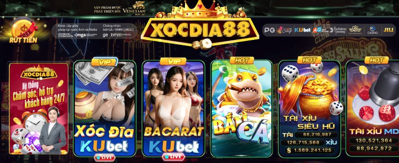 TRANG CHỦ 20 Cá Cược tại XocDia88