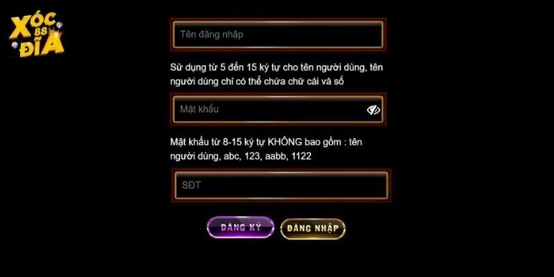 TRANG CHỦ 27 Đăng nhập tài khoản Cá Cược XocDia88